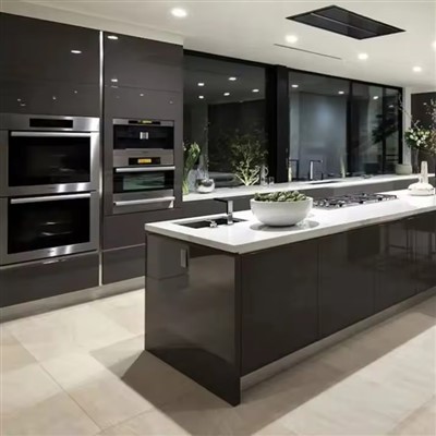 High Gloss Modular Kitchen